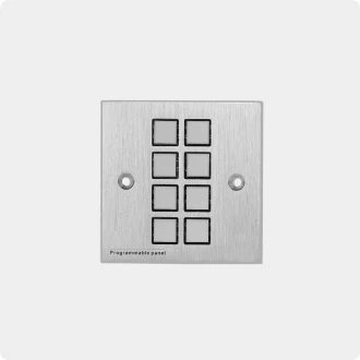 Weak Power 485 Programmable 8-Key Wall Panel